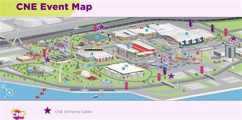 cne map 2023|Canadian National Exhibition Map .